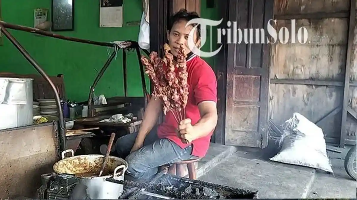 Wisata Kuliner di Klaten, Cicipi Sate Kambing Tali Roso, Daging Jumbo dan Ditusuk Jeruji Besi