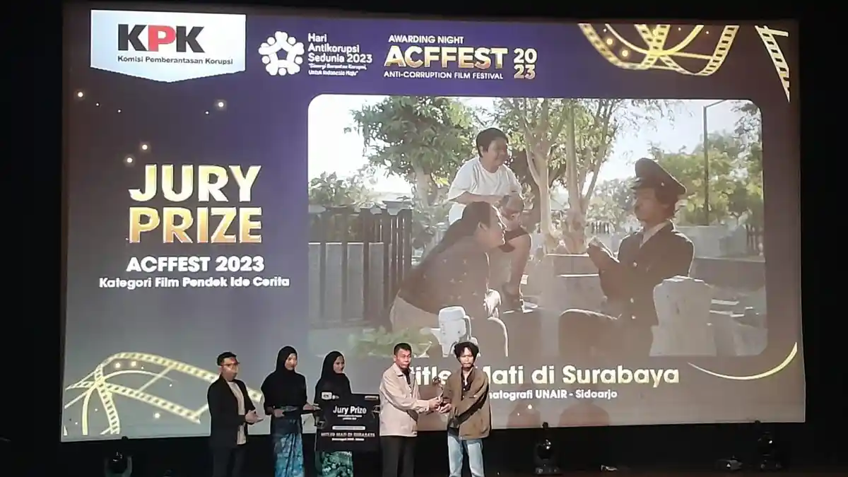 Malam Anugerah ACFFEST 2023, KPK Ciptakan Komunitas Antikorupsi Lewat Film