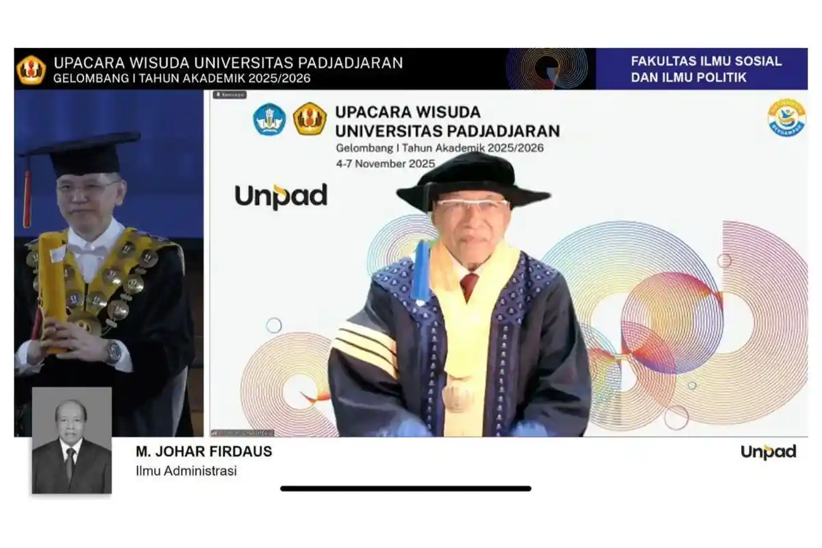 Sosok Muhammad Johar yang Jadi Wisudawan Terbaik Unpad di Usia 71 Tahun, Eks Anggota DPRD Riau