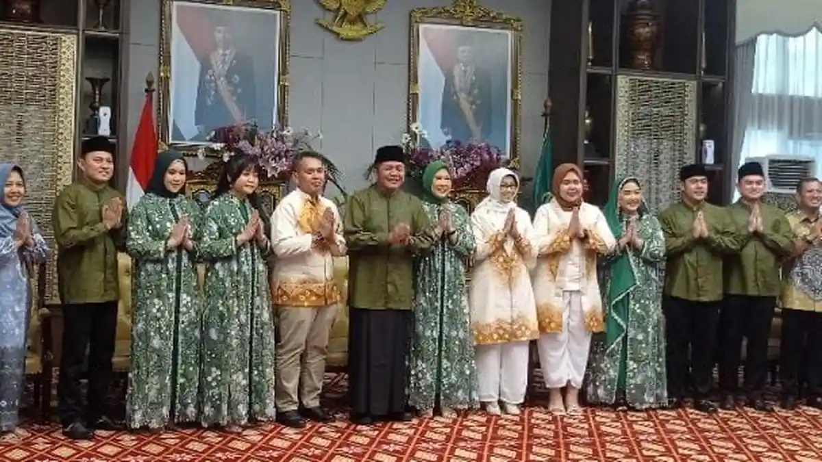 Open House Gubernur Sumsel, Menu Jepang Hingga Nusantara Tersedia Griya Agung Palembang