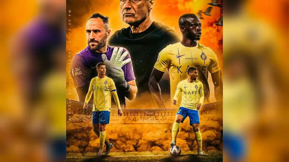 Hasil Al Nassr vs Al Ain Babak 1, Serangan Cristiano Ronaldo cs Dibalas Pasukan Hernan Crespo 2 Gol