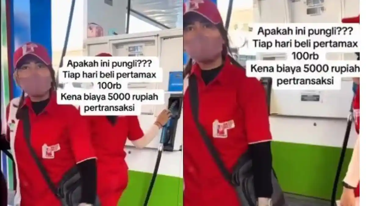 Sosok Oknum Petugas SPBU Viral Minta Biaya Admin Rp 5 Ribu untuk BBM Pertamax, Kini Langsung Dipecat