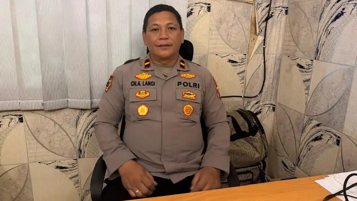 Sosok Ipda Christian Anton Langi, Kapolsek Pelabuhan Manado Ungkap Dugaan TPPO dan Penyelundupan - Tribunmanado.co.id