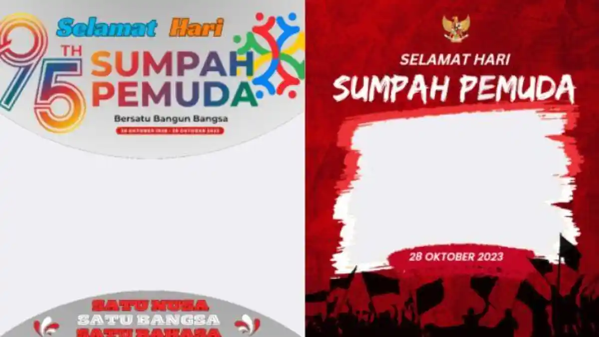 80 Link Twibbon Hari Sumpah Pemuda 2023 Gratis, Diperingati Setiap 28 Oktober, Lengkap Cara Download