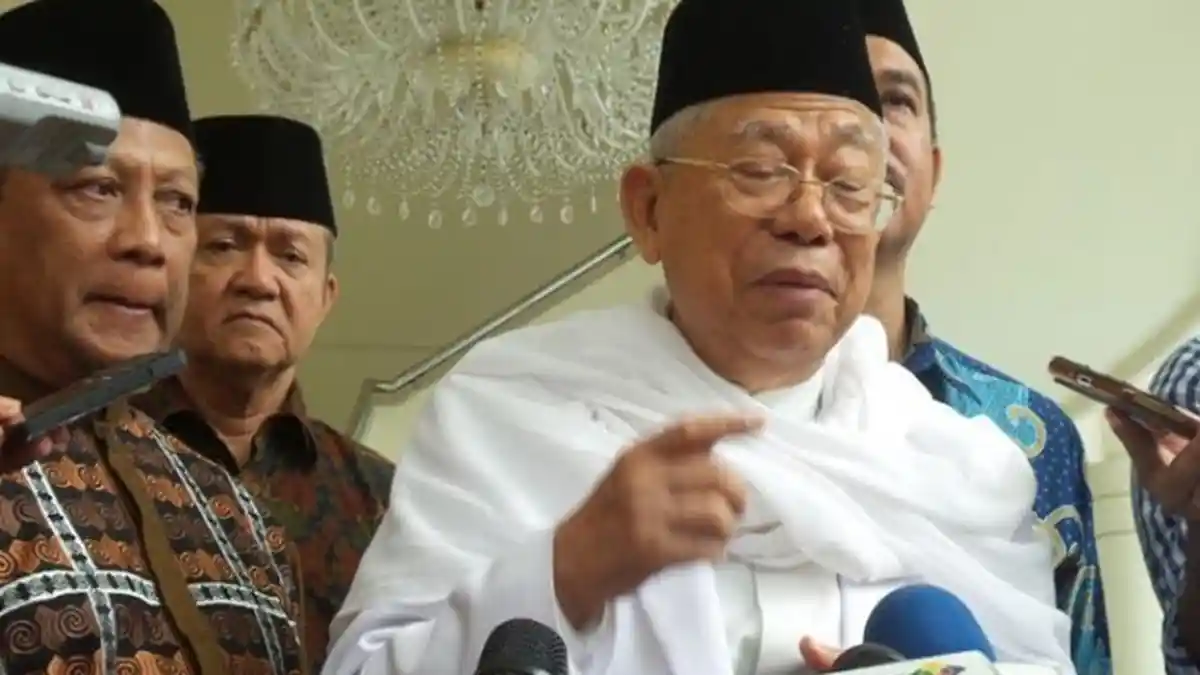 Wapres Maruf Amin Pastikan Ada Reshuffle Kabinet
