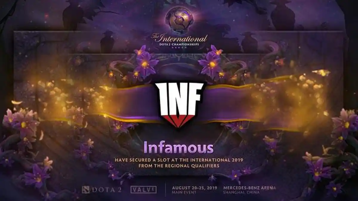 Update Closed Qualifier The International 2019 Regional Amerika Selatan, Infamous Melaju ke TI9