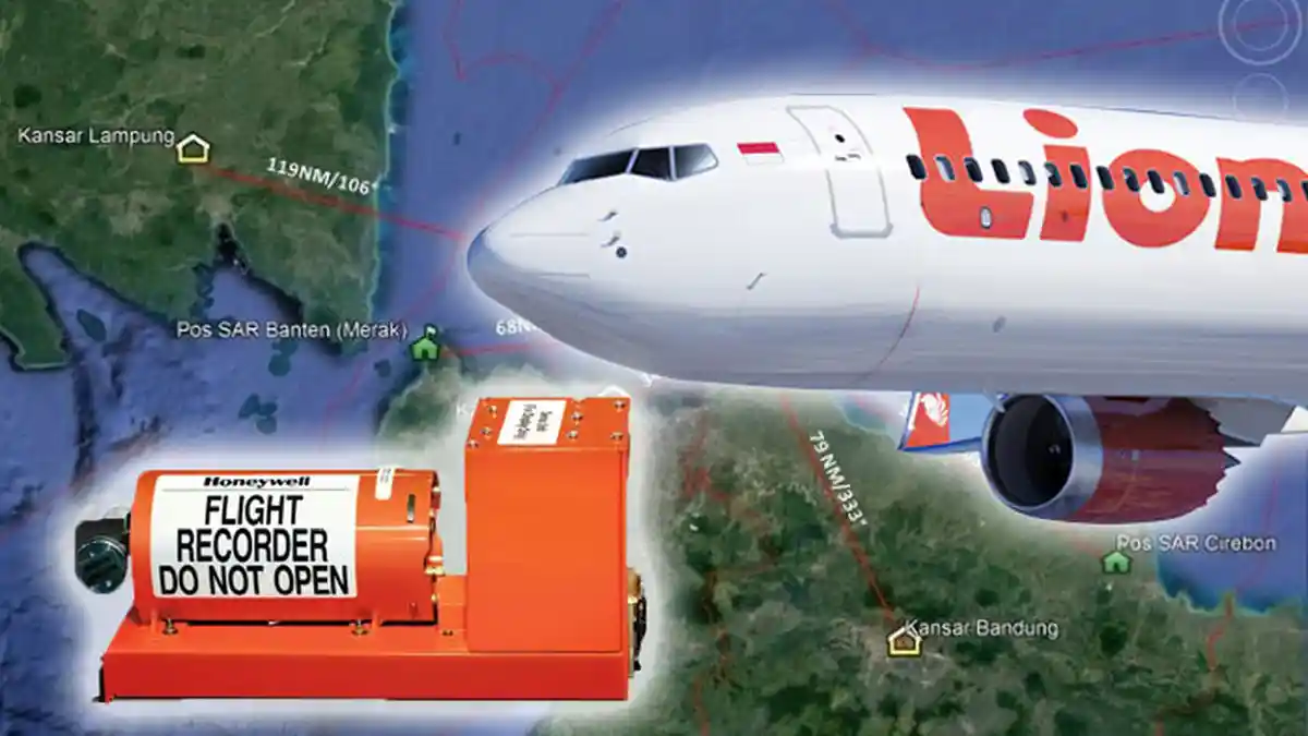 Ternyata Ini Penyebab FDR dan CVR Black Box Lion Air Terpisah
