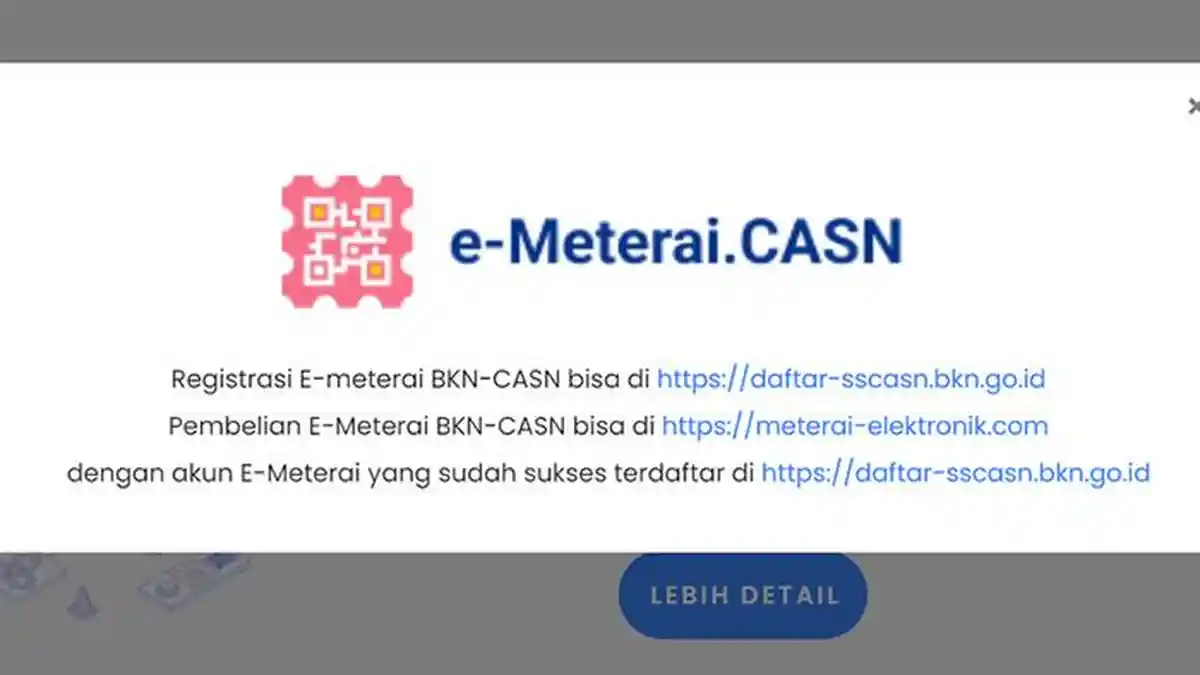 Sudah Bayar Tapi e-Materai Gagal Diterima, Saputra Kesulitan Daftar Seleksi CPNS