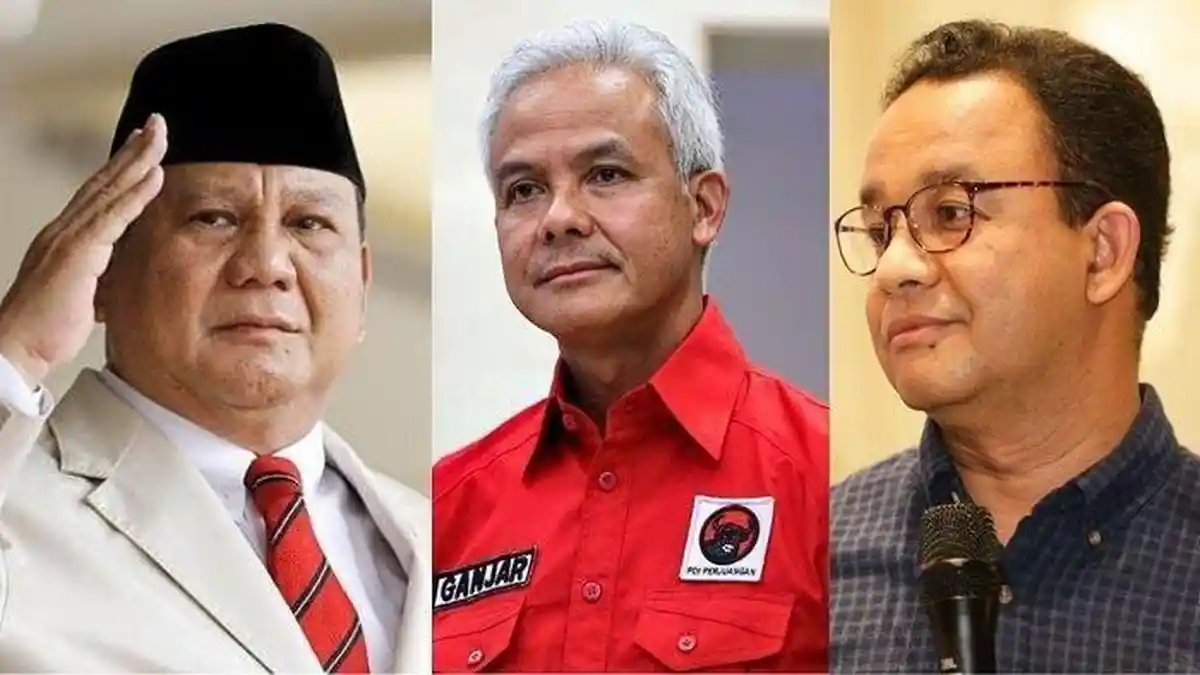 Hasil Survei Capres 2024 LSI Soroti Peta Dukungan Ganjar VS Prabowo, Pasangan Anies-Cak Imin Lesu