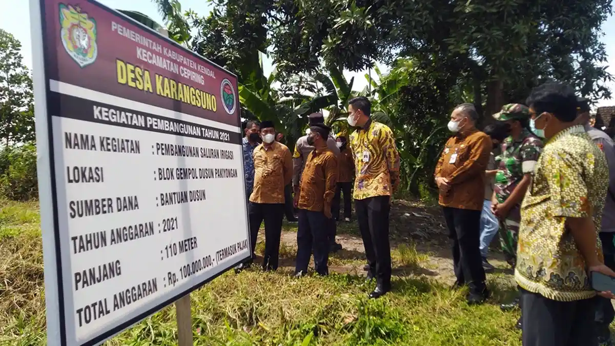 Dana Dusun Tahun Ini Tersedia Rp 60 Miliar, Bupati Kendal: Jika Tepat Sasaran Punya Manfaat Besar