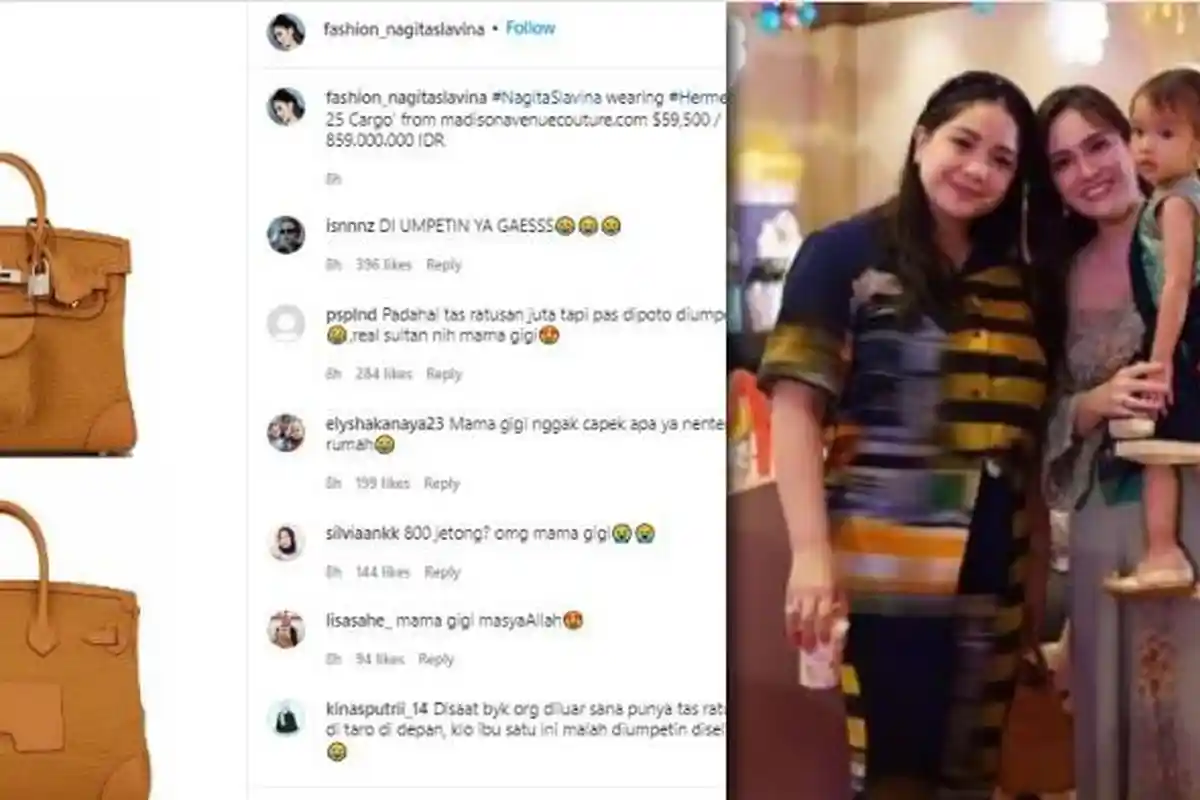 Hadir Acara Ultah Anak Ruben Onsu, Tas Nagita Slavina Bikin Geger Netizen, Harganya Nyaris Rp 1 M!