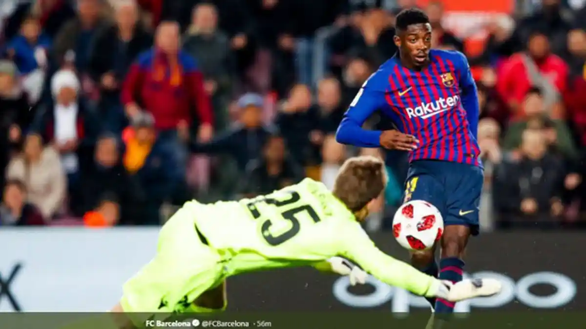 LIGA SPANYOL - Nasib Ousmane Dembele Belum Jelas di Barcelona, Xavi Hernandez Angkat Tangan