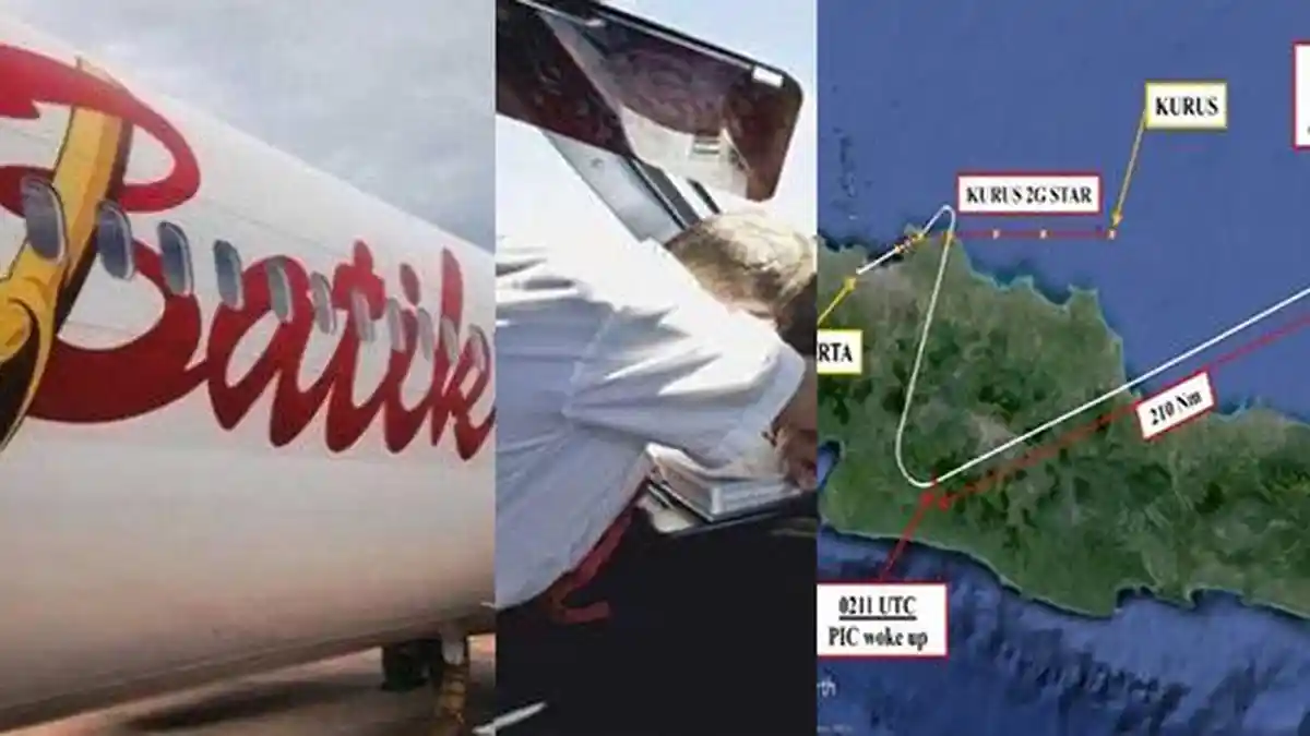 PENGAKUAN Pilot-Kopilot Tidur Nyenyak 28 Menit hingga Bikin Batik Air Kendari-Jakarta Keluar Jalur