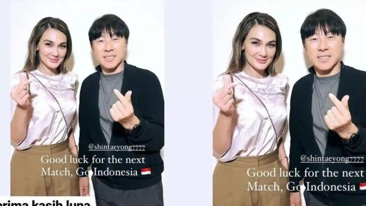 LUNA Maya Unggah Foto Seksi, Shin Tae Yong Kedapatan Beri Komentar Begini, Netizen Salah Fokus