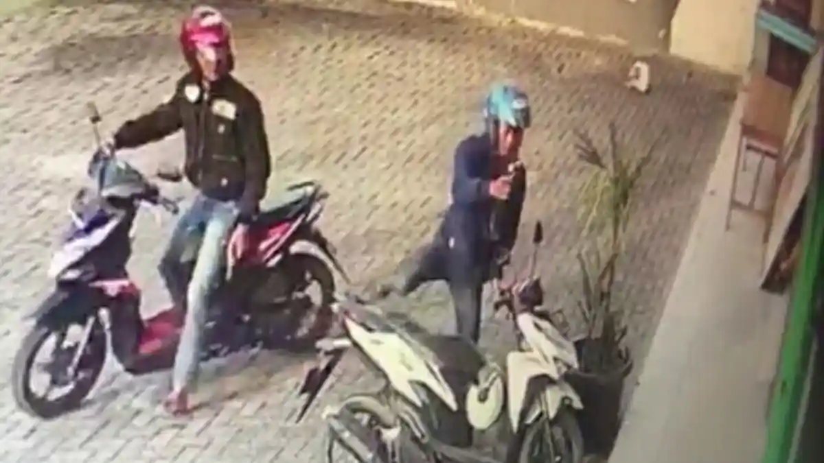 Aksinya Dipergoki Korban, Pelaku Curanmor di Salon Jalan Antasari Todongkan Senpi