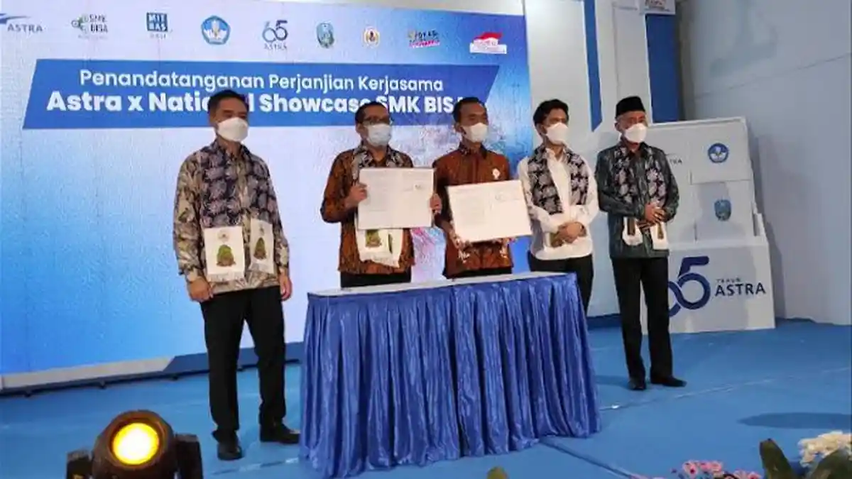 Matangkan Lulusan, Ditjen Pendidikan Vokasi dan Astra Launching National Showcase SMK BISA