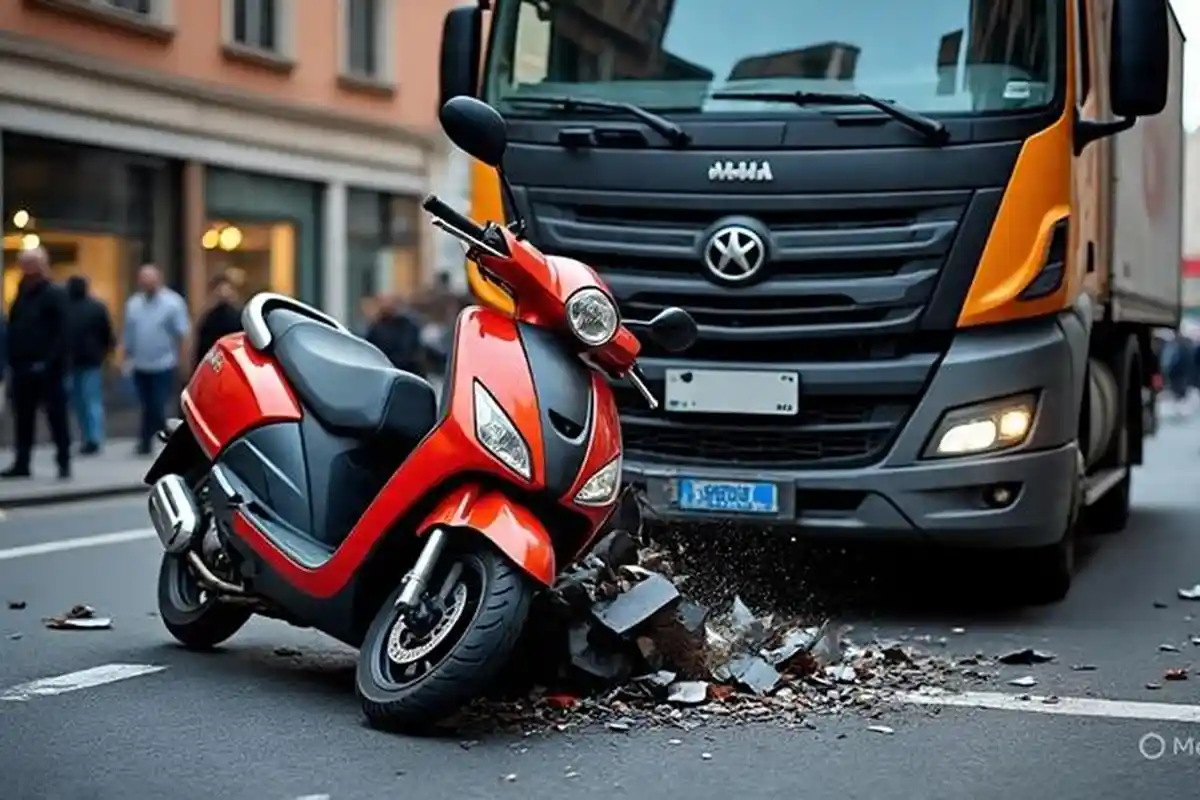 Kecelakaan Maut, Seorang Karyawan Swasta Tewas, Motor Korban Tabrakan dengan Truk