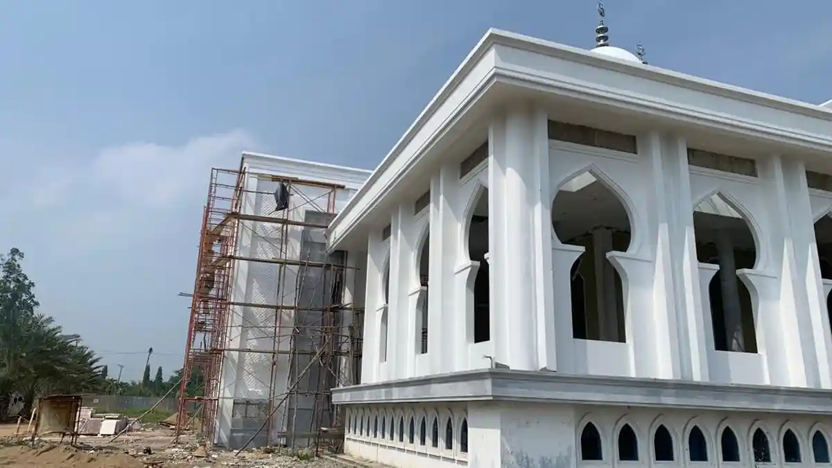 Pembangunan Lanjutan Masjid Agung di Tanjabtim Dianggarkan Rp 12 Miliar