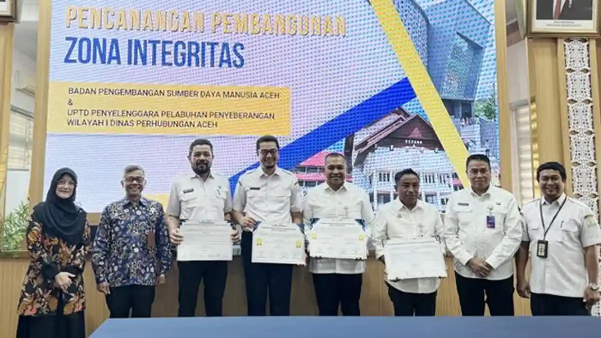 Tingkatkan Kepercayaan Publik, BPSDM Aceh Bangun Zona Integritas