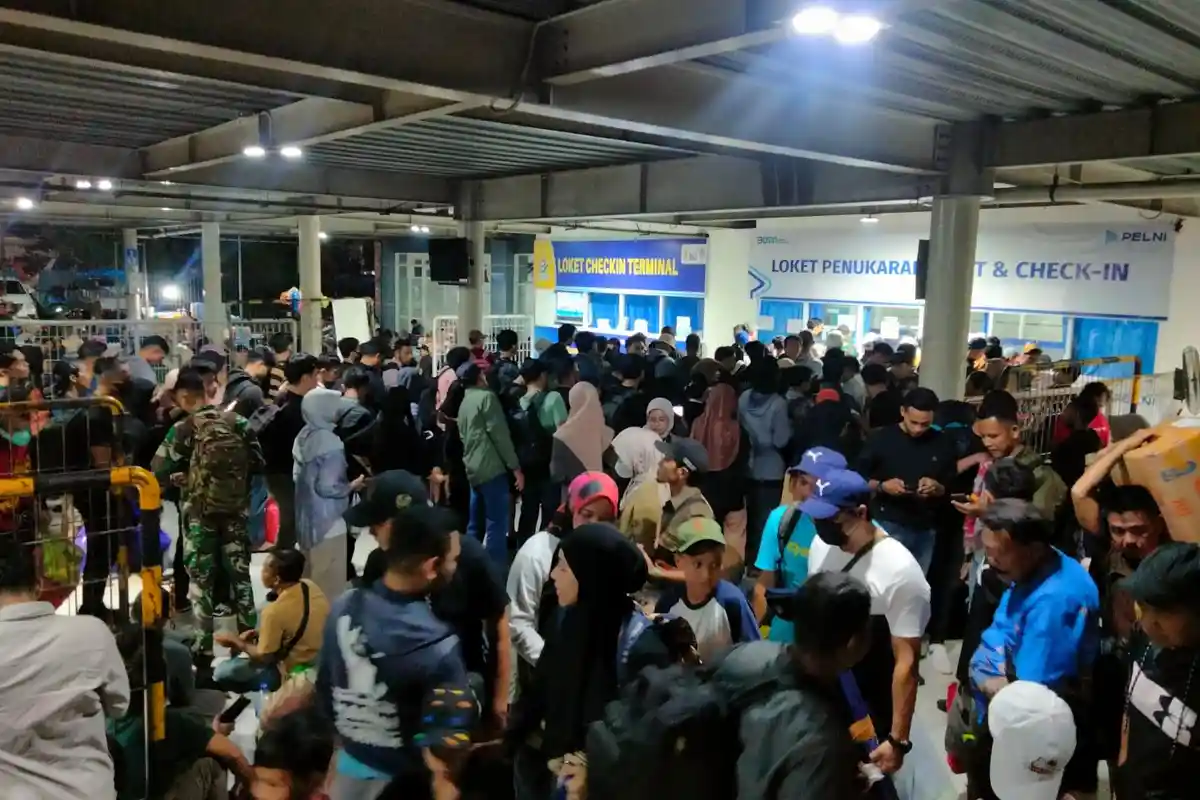 Padat Merayap! 19.000 Pemudik Berangkat dari Pelabuhan Makassar Periode 20 Maret-8 April 2024