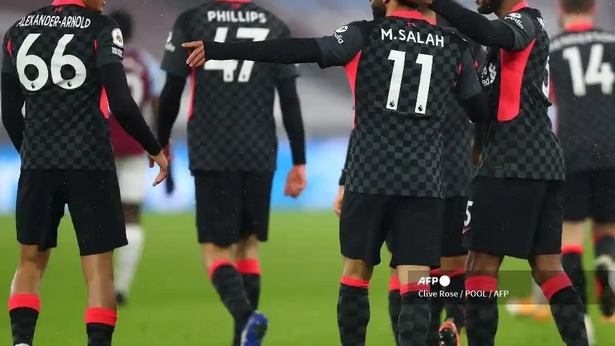 Hasil Liga Inggris: Liverpool kembali Ganas, King Salah Remukkan The Hammers