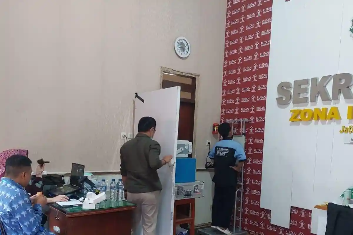 Cegah Penyebaran TBC, Rutan Kelas IIB Nganjuk Cek Kesehatan ratusan WBP, Ini Hasilnya