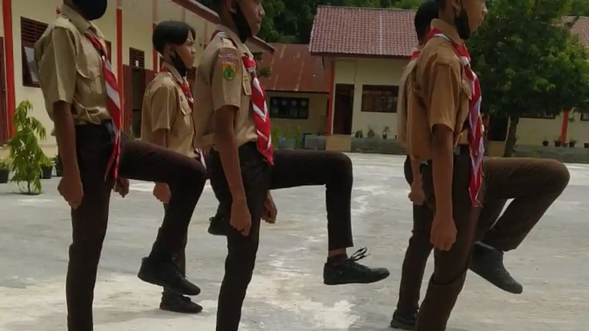 32 Pramuka Penggalang Pidie Jaya Dipersiapkan Untuk Jambore Daerah di Langsa