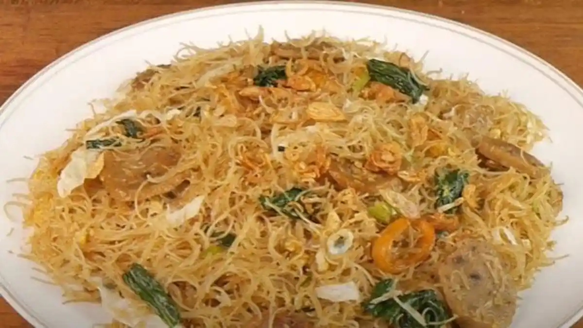 Resep Bihun Goreng Ala Solaria, Orak Arik Telur Jangan Terlalu Halus