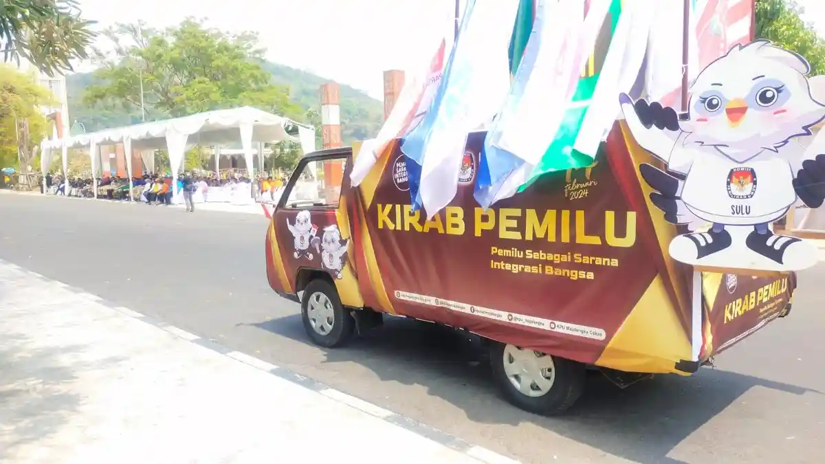 26 Kecamatan di Kabupaten Sumedang akan Dikeliling Mobil Kirab Pemilu 2024