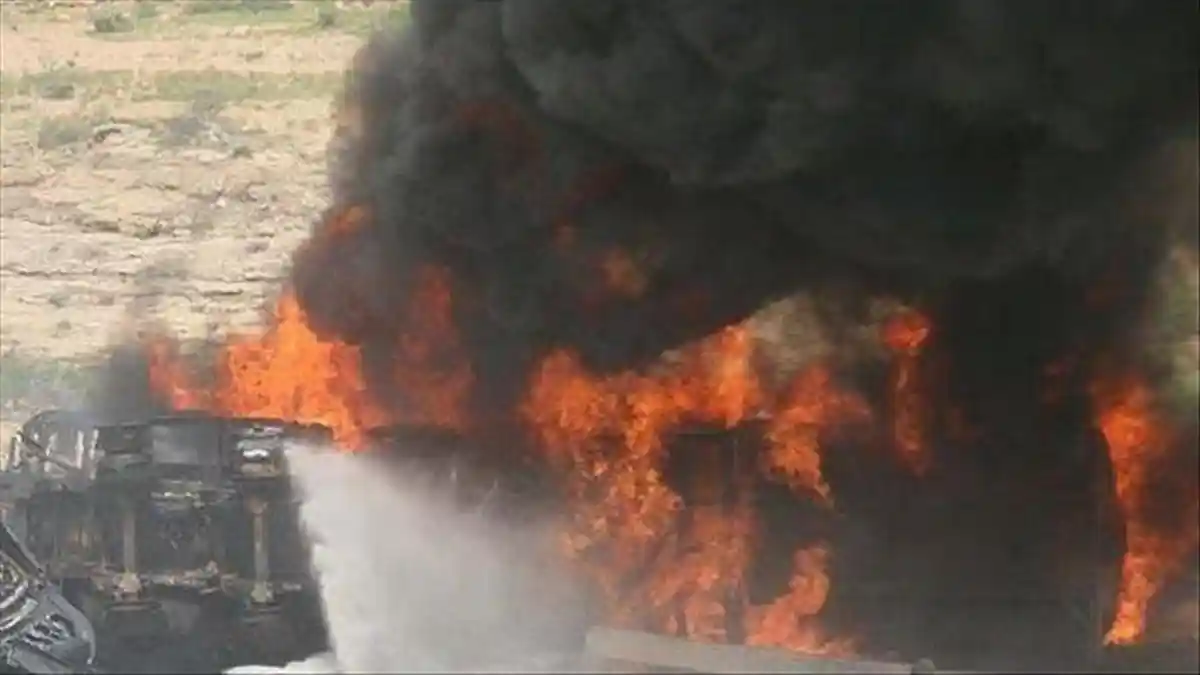 Truk Tanker Meledak, 40 Orang Meninggal Dunia
