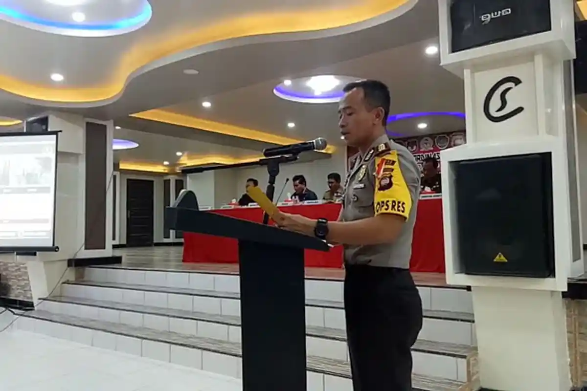 Kapolres Landak Sebut Ada 4 Indikator Rawan Konflik Dalam Pilkada