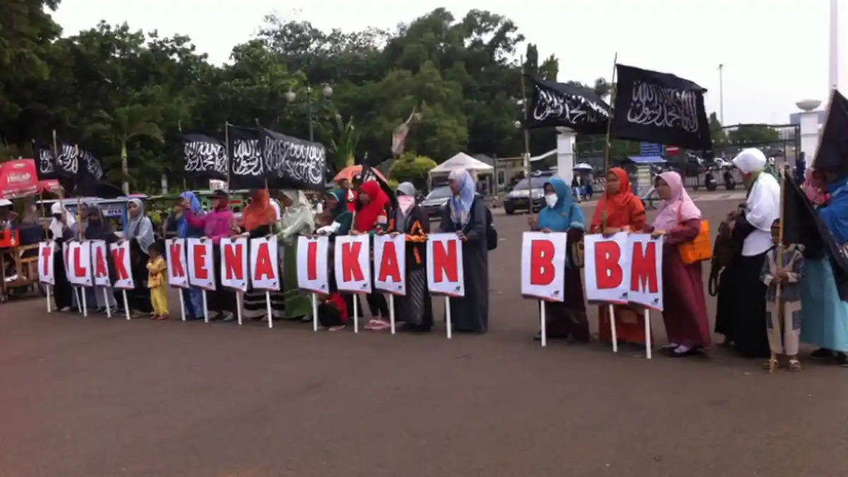 HTI Gelar Aksi Tolak Kenaikan Harga BBM