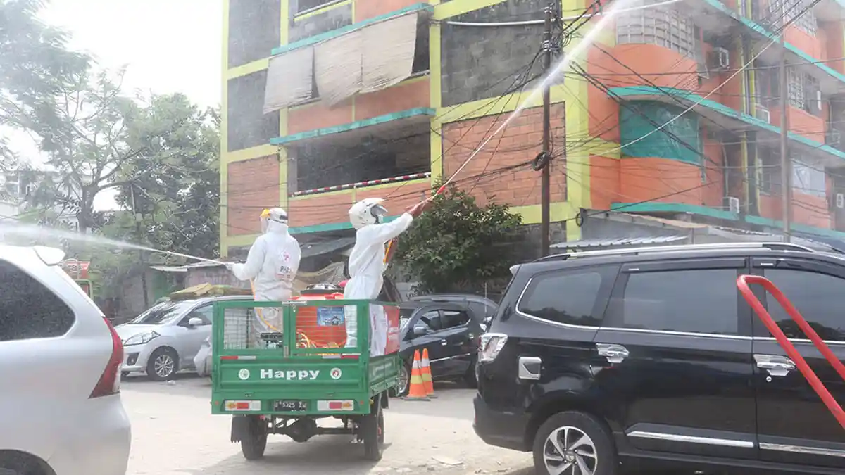 Hari Ini PMI Lakukan Penyemprotan Disinfektan di Jakarta, Ini Daftar Lengkap Lokasinya