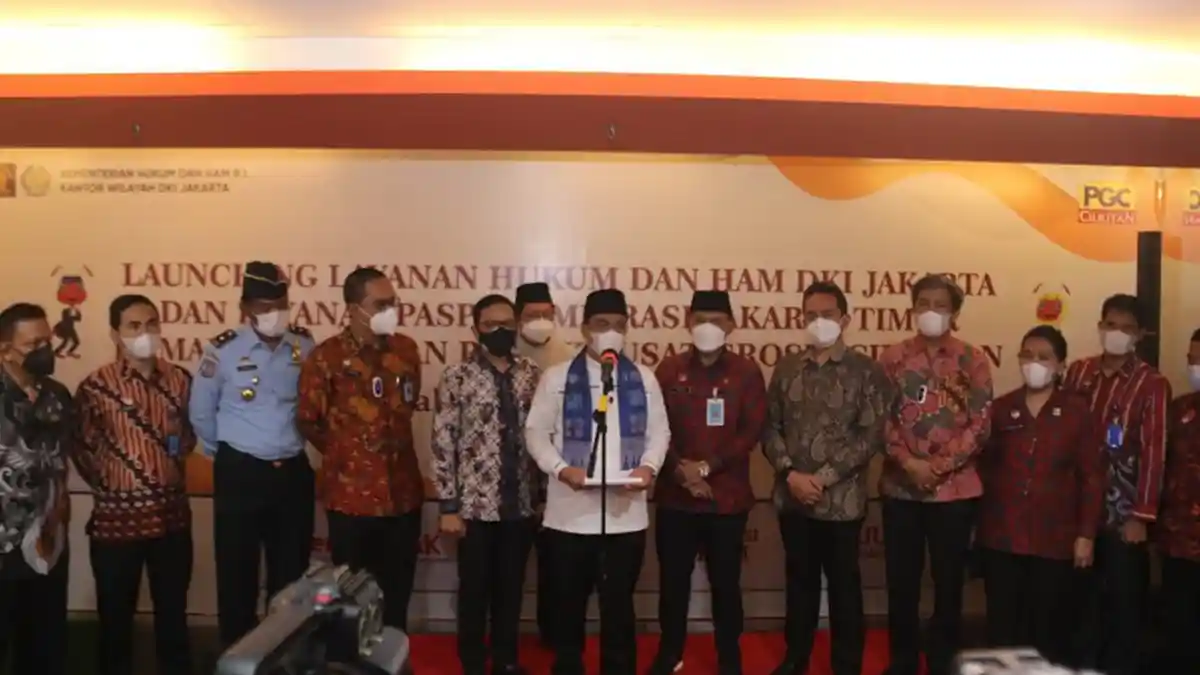 Kanwil Kemenkumham DKI Buka Gerai Pelayanan Publik di PGC