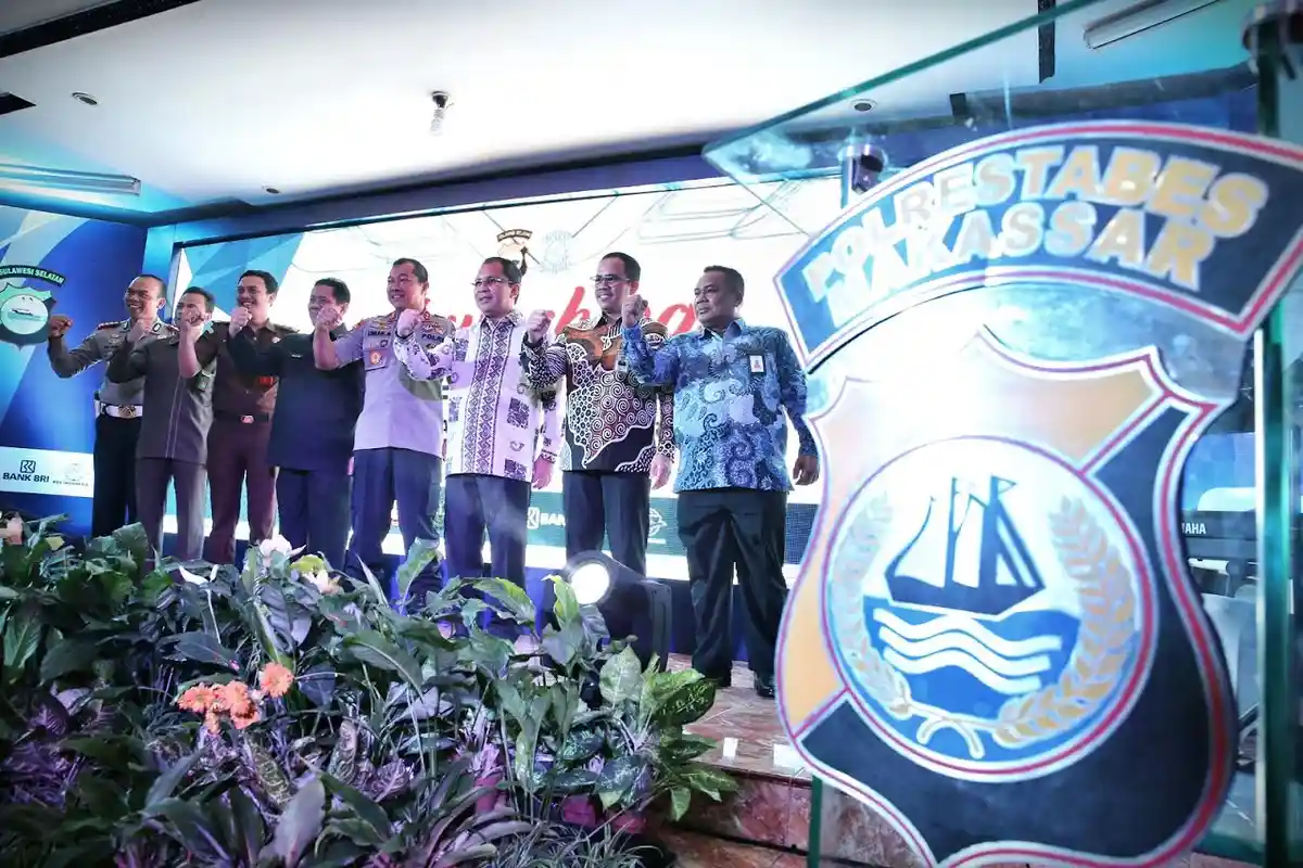 Polda Sulsel Resmi Launching Tilang Kamera