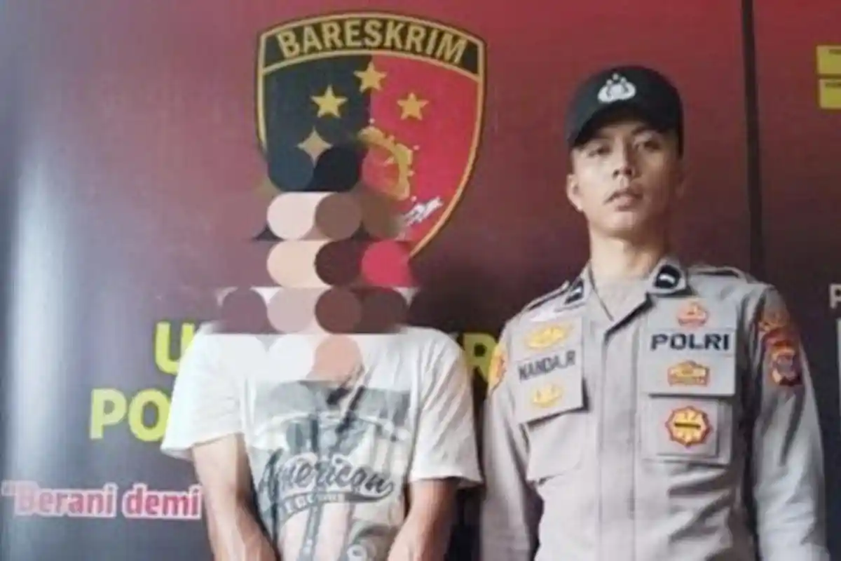 Polsek Maratua Amankan Seorang Pria Sedang Mabuk dan Kedapatan Bawa Senjata Tajam