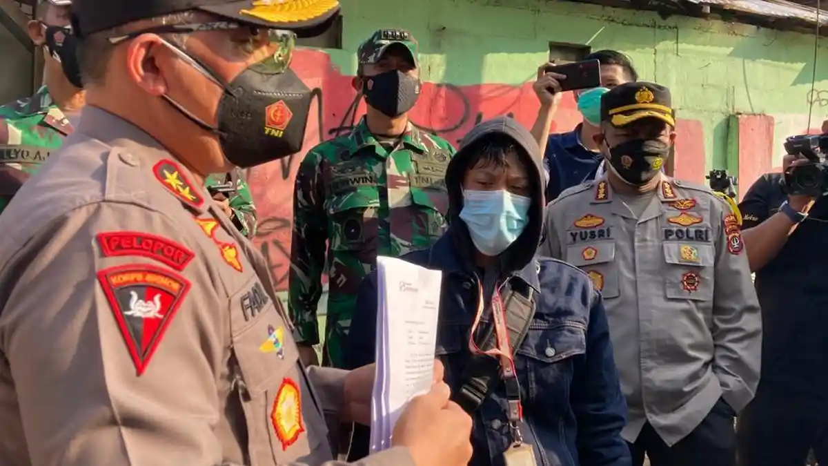 Hari Keempat Penerapan PPKM Darurat di Lenteng Agung, Kapolda: Kondisi Tidak Separah Kemarin