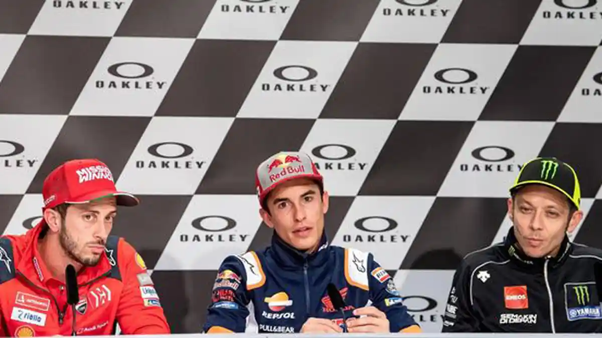 Ini Link Live Streaming Seri balap MotoGP San Marino 2019, Honda Dikepung Yamaha