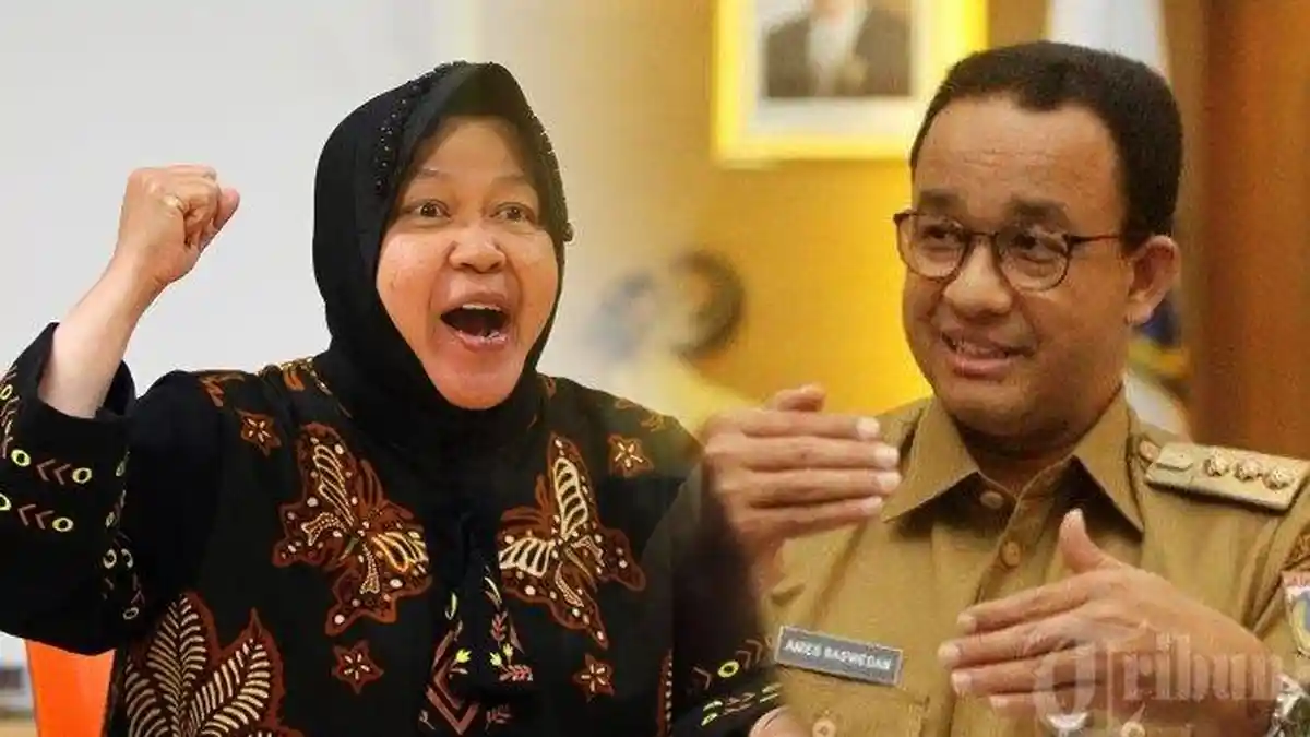Anies Baswedan Terancam Ditinggal Gerindra, Tri Rismaharini Berpeluang Maju di Pilkada DKI Jakarta