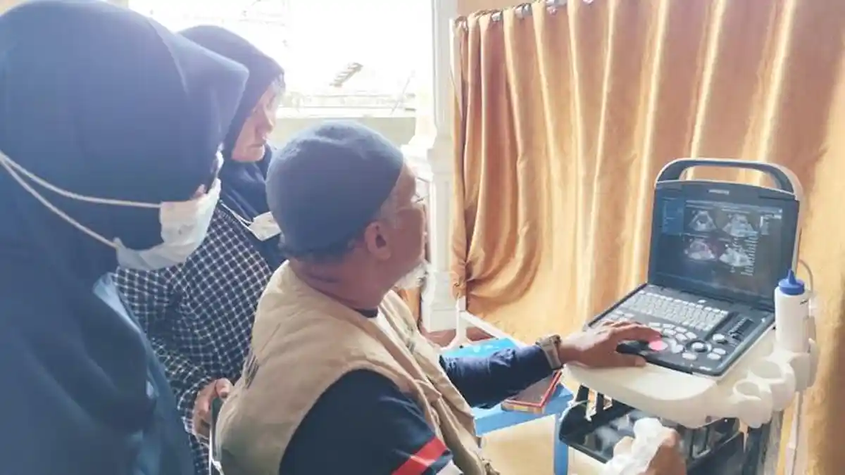 FK Unimal Menembus Medan Sulit Demi Layanan Kesehatan Bagi Ibu Hamil