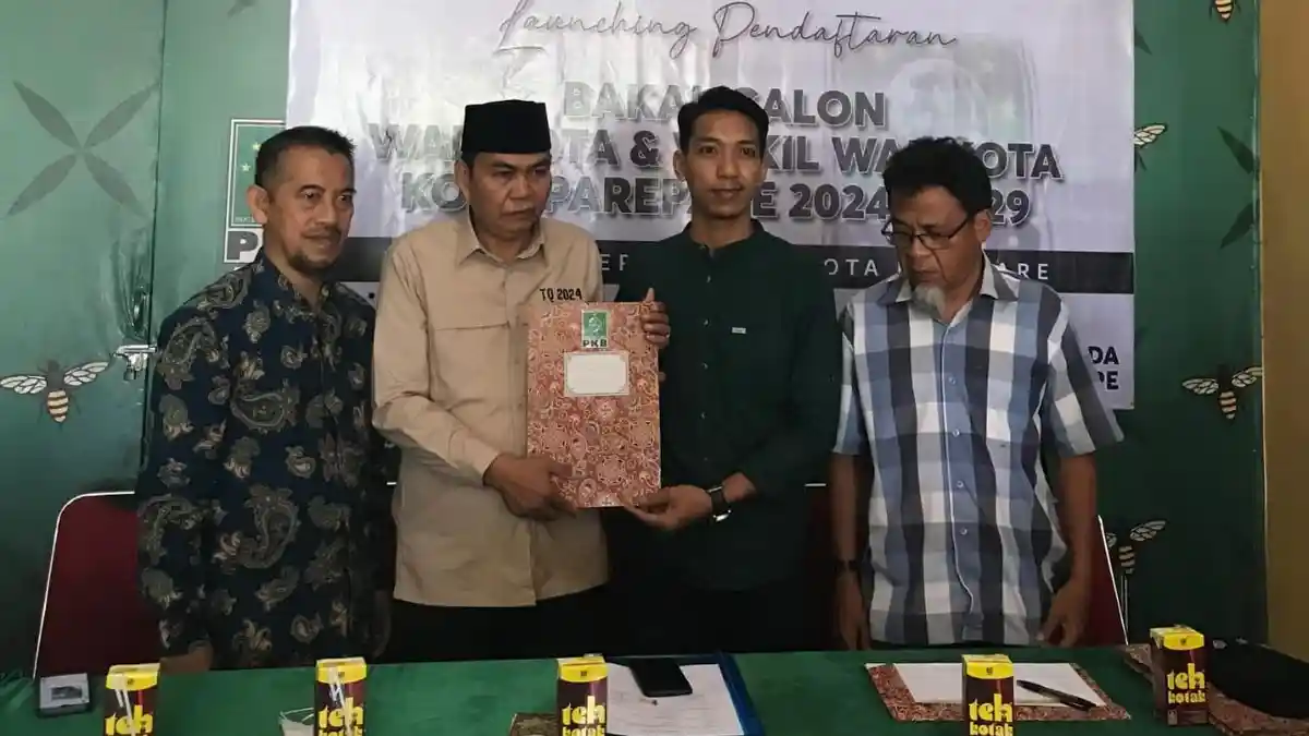 3 Bakal Calon Wali Kota Parepare Daftar di PKB