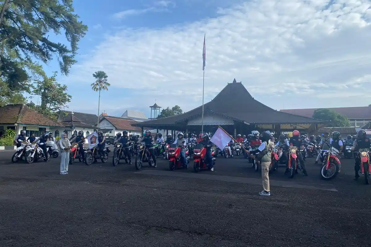 Wartawan Wonosobo Rayakan HPN 2025 dengan Touring Bersama Bupati dan Forkompimda ke Gunung Cilik