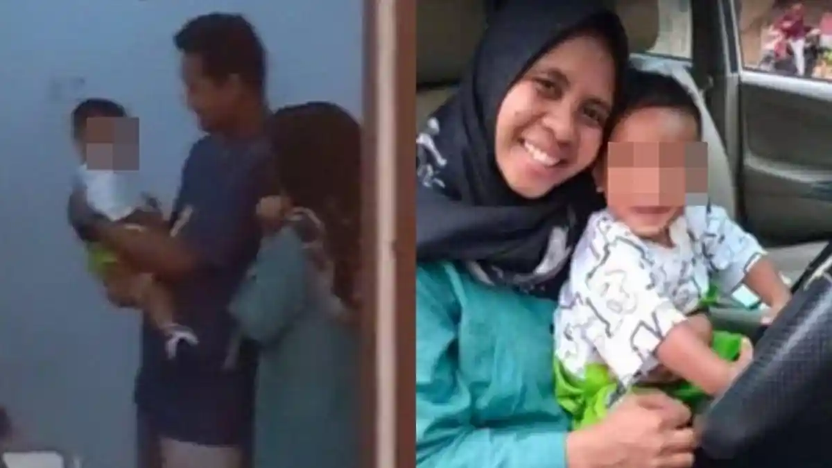 Momen Haru Dian dan Hartono Gendong Anak Kandung 1 Tahun Tertukar dengan Siti, Kini Proses Adaptasi