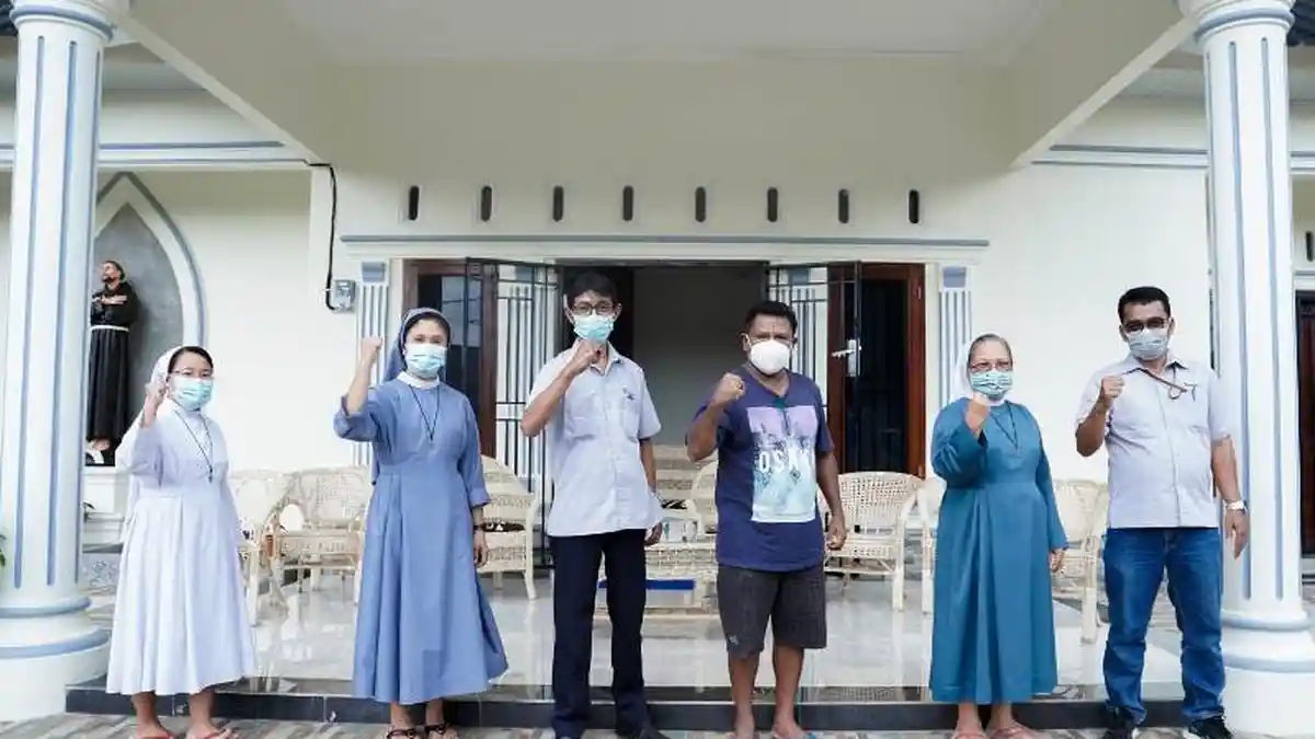 PT Timah Bantu Pembangunan Rumah Suster OSF Sibolga di Parittiga
