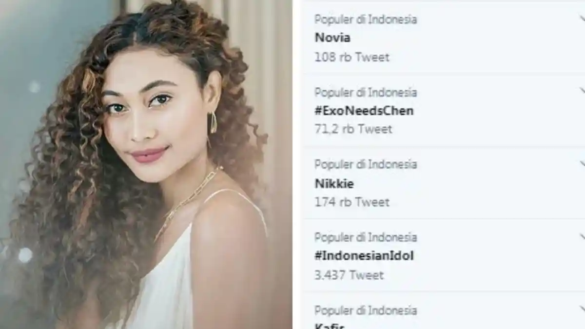 Tagar Novia Trending Twitter Hari Ini,Tersingkir dari Indonesian Idol Netizen Sebut Settingan
