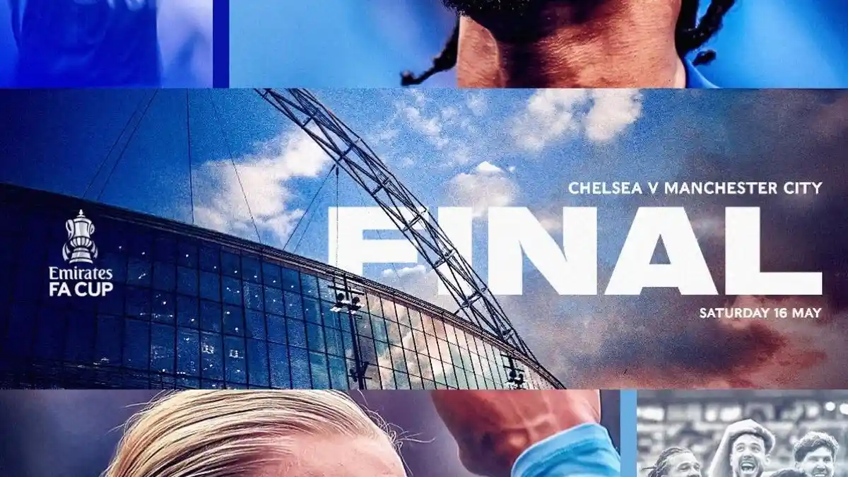 LIVE SCORE Chelsea Vs Man City Final Piala FA, Akses Juga Live Streamingnya di Sini via HP