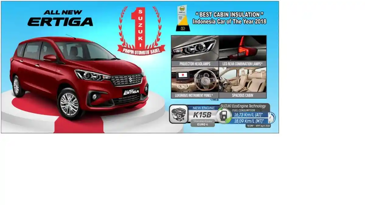 All New Ertiga Mobil Pilihan Masyarakat Bangka Belitung