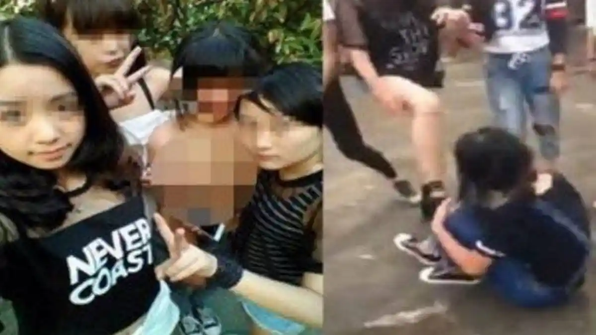 Empat Cewek Ini Telanjangi Siswi SMP, Disundut Rokok, Diseret Hingga Dipukuli