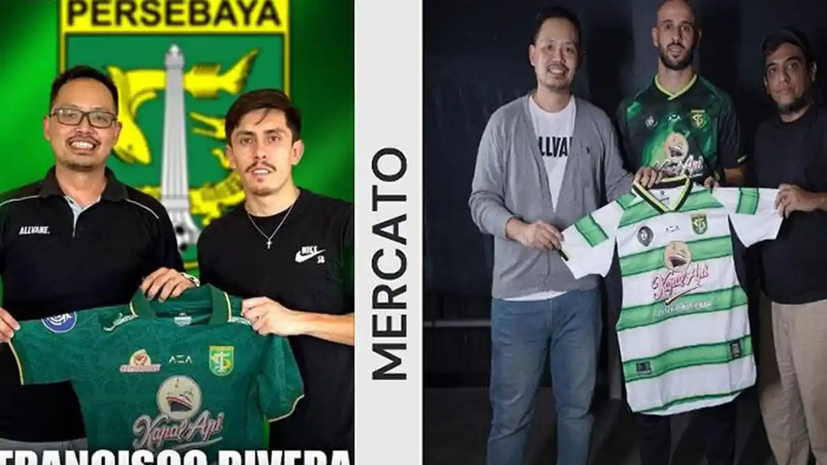 Rekap Transfer Persebaya Surabaya Liga 1: Rivera Bintang MU Berlabel Rp ...