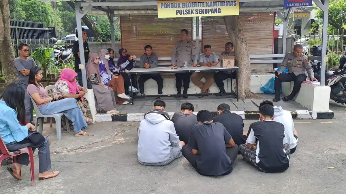 Viral Keributan di Base Camp Batam, 7 Pelajar Dipanggil Polisi Bersama ...
